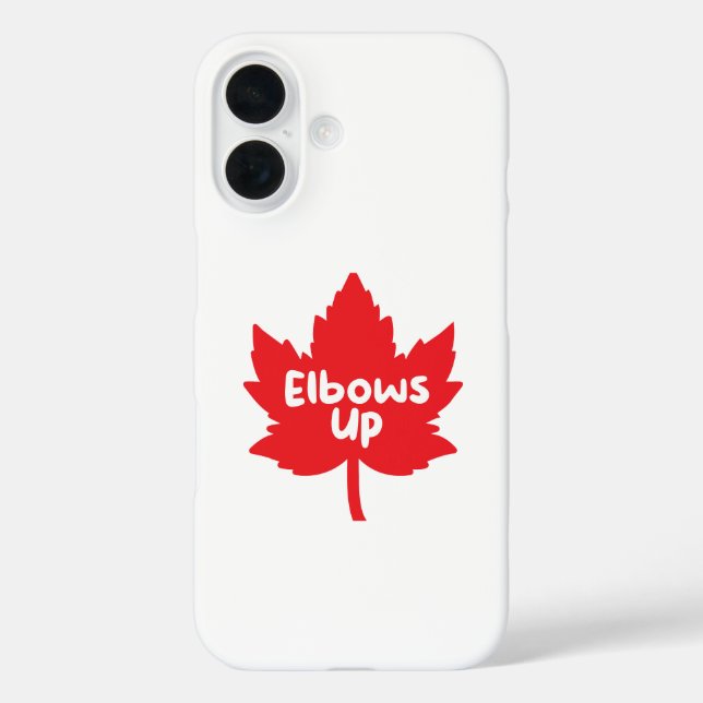 Elbows Up Iphone Case (Back)