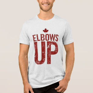 Elbows Up – Stand Strong for Canada Tri-Blend Shirt