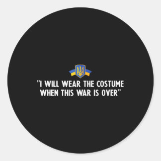 Elbows Up True North Strong And Free  Classic Round Sticker