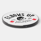 Elbows Up! Wireless Charger (Front 2)