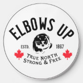 Elbows Up! Wireless Charger (Front)