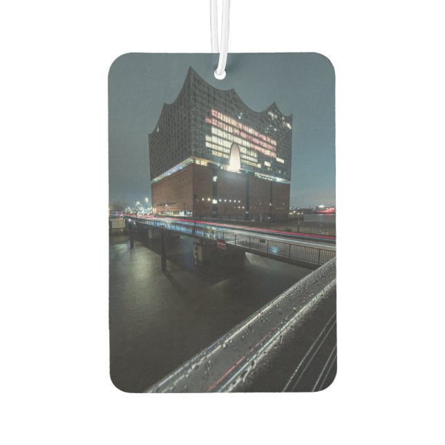 Elbphilharmonie Hamburg Air Freshener (Back)