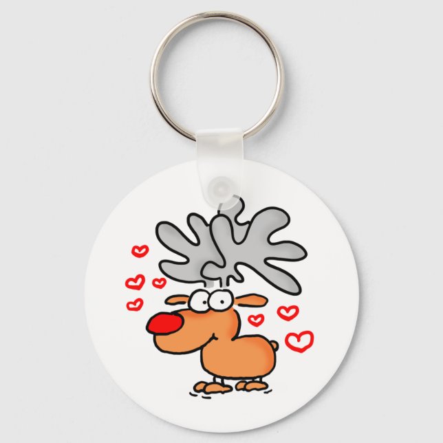 Elchschlüsselanhänger Keychain (Front)