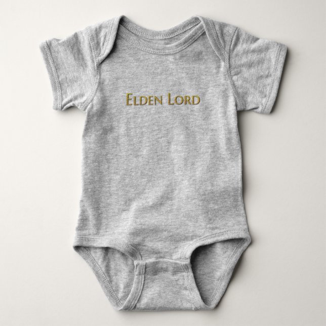 Elden Ring Baby bodysuit, Elden Lord baby clothing Baby Bodysuit (Front)