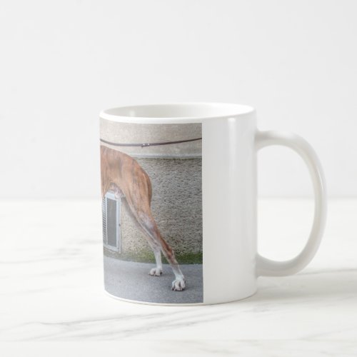 Elder Brindle Greyhound Coffee Mug
