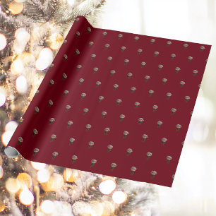 Elder Christmas Elf Wrapping Paper
