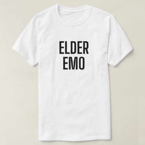 Elder Emo t_shirt