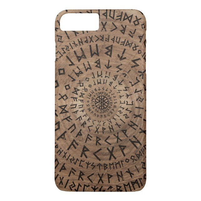 Elder Futhark Circular Composition Case-Mate iPhone Case (Back)