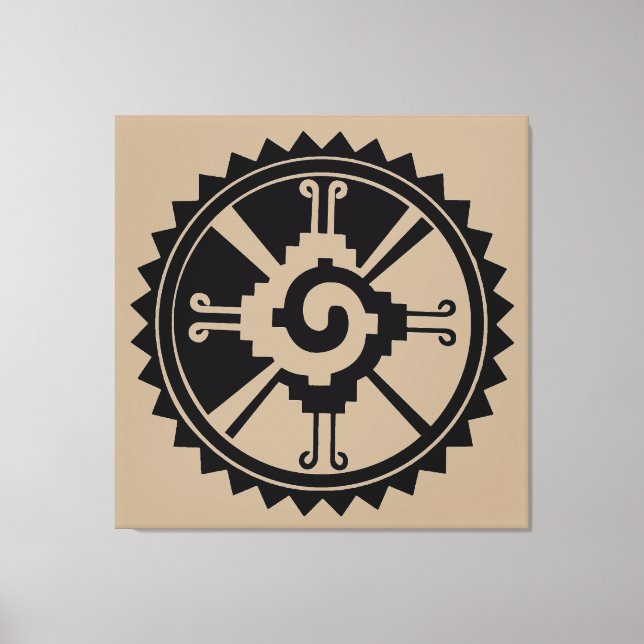 Elder Futhark Runes Canvas Print (Front)