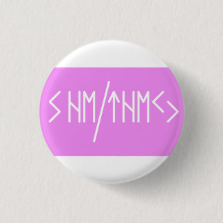 Elder Futhark She/They pronouns  Button