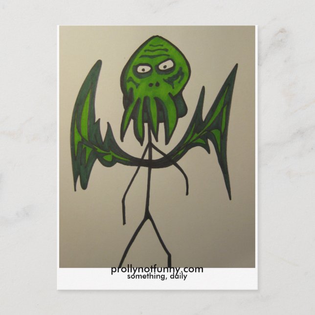elder god postcard (Front)