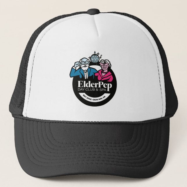 Elder Pep trucker hat (Front)
