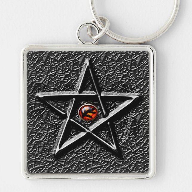 Elder Sign Keychain (Front)