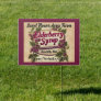 Elderberry Syrup Small Business Farm For Sale Sign