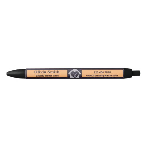 Elderly Home Care Caregiver Promotional Gift Black Black Ink Pen