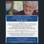 Elderly or Senior Care giver Flyer<br><div class="desc">This Elderly or Senior Caregiver Flyer features a modern and professional template designed specifically for senior care businesses. It is ideal for companies providing essential services such as in-home care, assisted living support, and elderly care. Whether you're a private caregiver, running a senior care business, or managing a nursing home...</div>