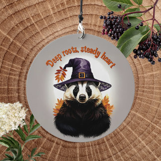 Elderwold Badger Elder Grounding & Inner Strength Wind Chime