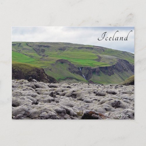 Eldhraun Lava Field _ Southern Iceland Postcard