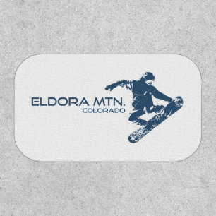 Eldora Mountain Colorado Snowboarder Patch