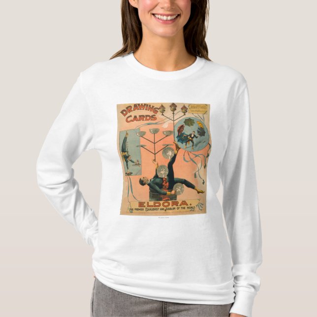 Eldora, Premier Equilibrist and Juggler of the T-Shirt (Front)