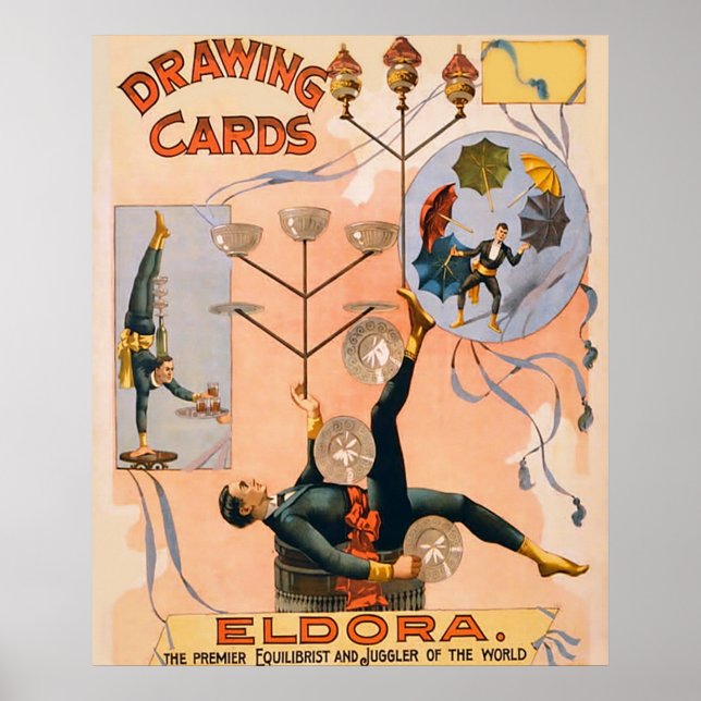 Eldora ~ Vintage Theatre Poster (Front)