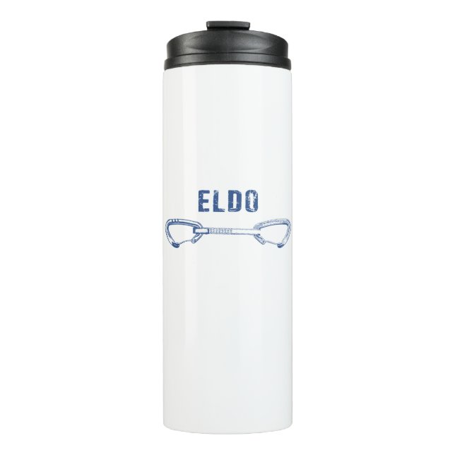 Eldorado Canyon Climbing Quickdraw Thermal Tumbler (Front)
