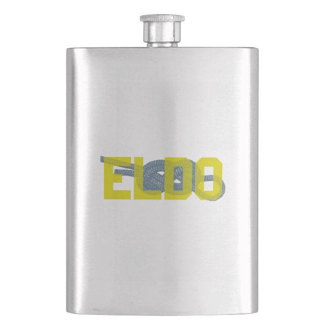 Eldorado Canyon Figure 8 Climbing Flask (Front)