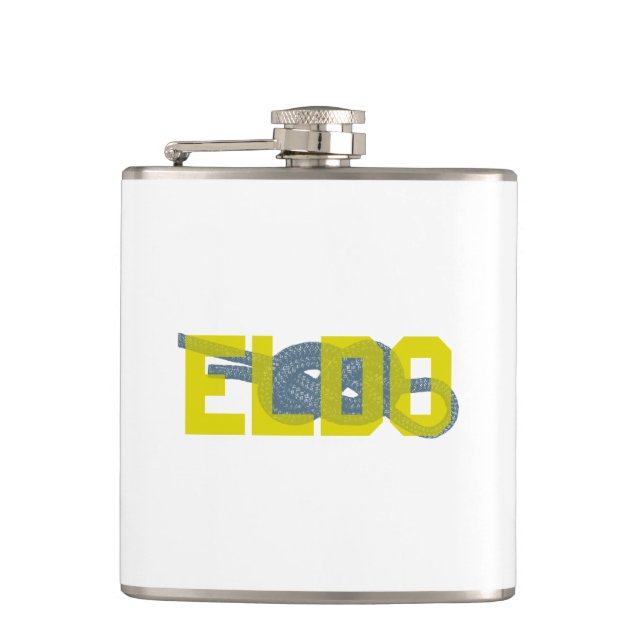 Eldorado Canyon Figure 8 Climbing Flask (Front)