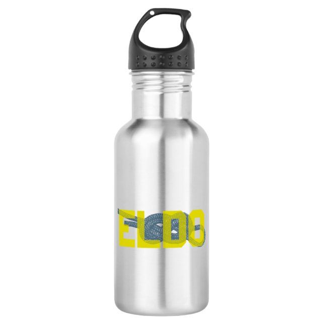 Eldorado Canyon Figure 8 Climbing Stainless Steel Water Bottle (Front)