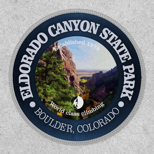 Eldorado Canyon SP  Patch (Front)