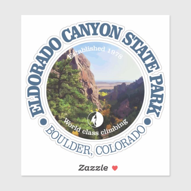 Eldorado Canyon SP Sticker (Sheet)