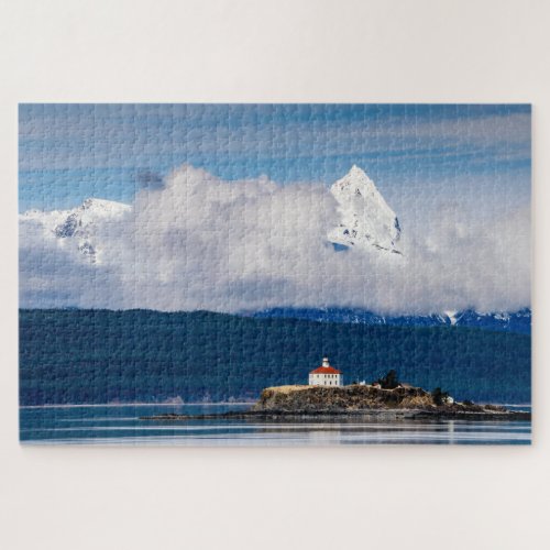 Eldred Rock Lighthouse Alaska Jigsaw Puzzle