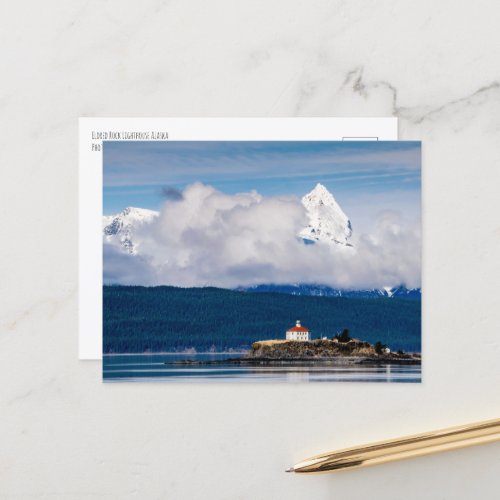 Eldred Rock Lighthouse Alaska Postcard