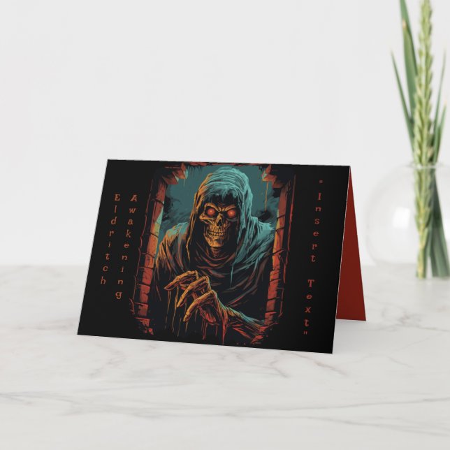 Eldritch Awakening Invitation (Front)