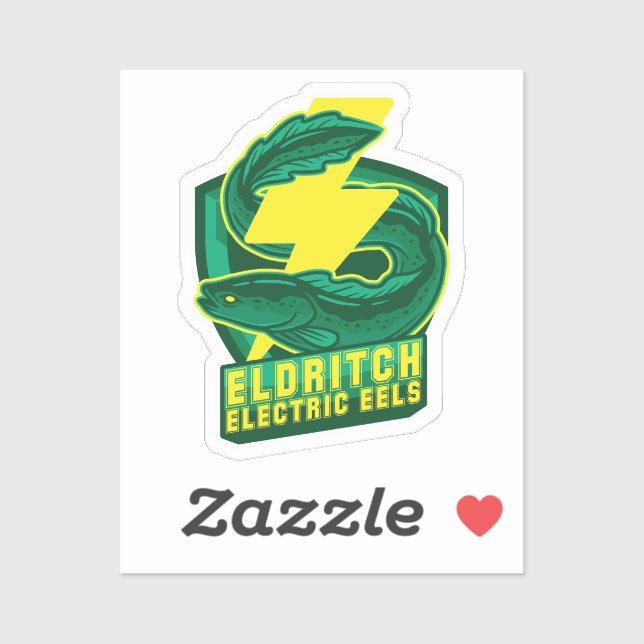 Eldritch Electric Eels Sticker (Sheet)