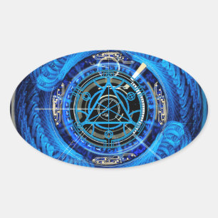 Eldritch Esoteric Oval Sticker
