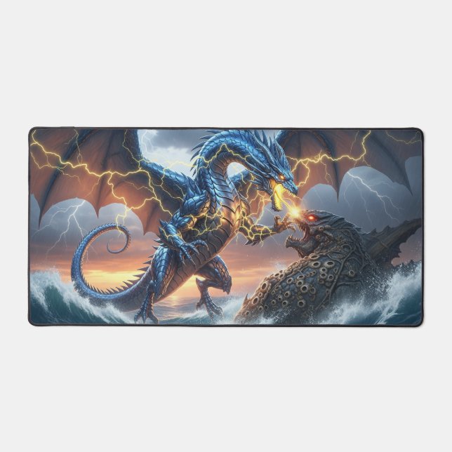 Eldritch Sci-Fi Gaming Desktop Mat (Front)