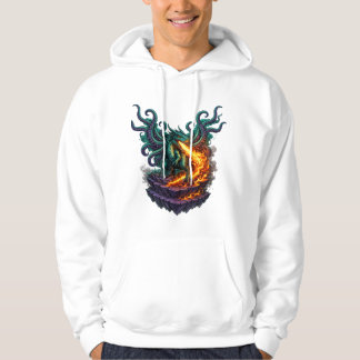 Eldritch Void Dragon – Fire Breathing Kraken Hybri Hoodie