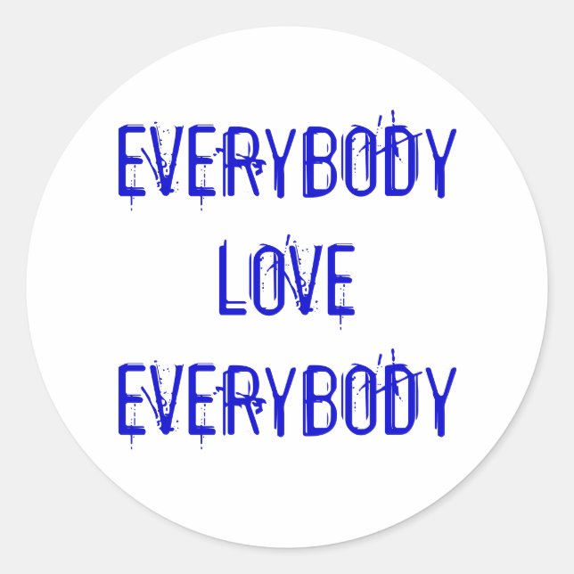 ELE1 CLASSIC ROUND STICKER (Front)