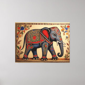 Ele-Fine Arts: Madhubani Canvas Prints