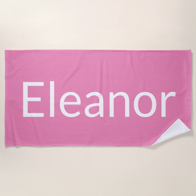 Eleanor Beach Towel (Front)