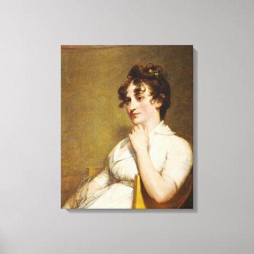 Eleanor Custis Nelly Adopted Daughter Washington Canvas Print