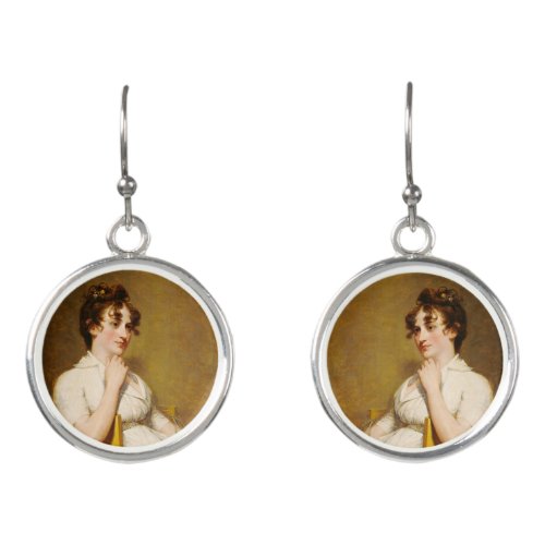 Eleanor Custis Nelly Adopted Daughter Washington Earrings
