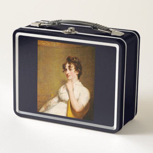 Eleanor Custis Nelly Adopted Daughter Washington Metal Lunch Box