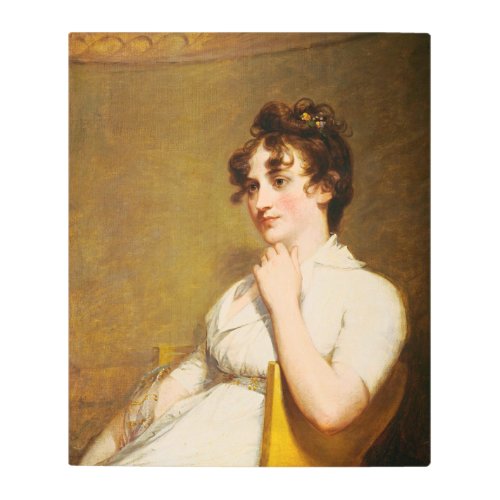 Eleanor Custis Nelly Adopted Daughter Washington Metal Print