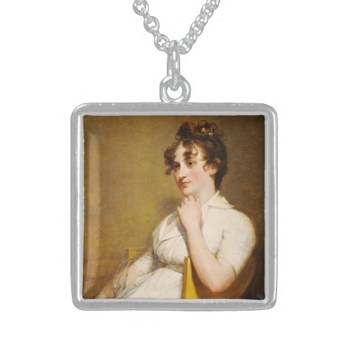 Eleanor Custis Nelly Adopted Daughter Washington Sterling Silver Necklace