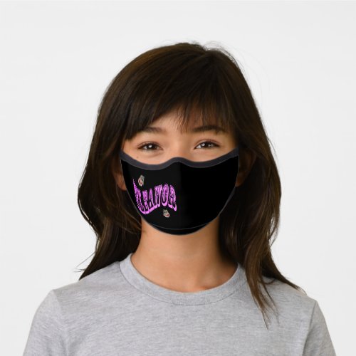 Eleanor Name With Cats Premium Facemask Premium Face Mask
