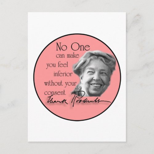 Eleanor Roosevelt _ First Lady of the World Postcard