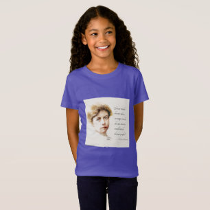 Eleanor Roosevelt & Great Minds Quote  T-Shirt