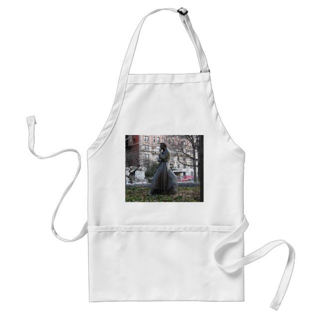 Eleanor Roosevelt Monument Adult Apron (Front)